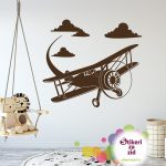 Avion sa oblačićima - Slika 2