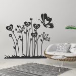 Cveće srce i leptir - Slika 2