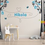 Drvo breza sa imenom