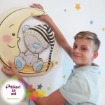 Dečija lampa Meda spava na mesecu - Slika 2