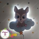 Dečija lampa Vuk na oblaku - Slika 5