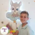 Dečija lampa Vuk na oblaku - Slika 4