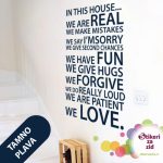 Ispis " In this house" - Slika 4