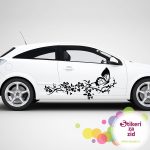 Leptir sa cvetićima - Slika 2