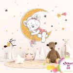 Medvedica spava na mesecu