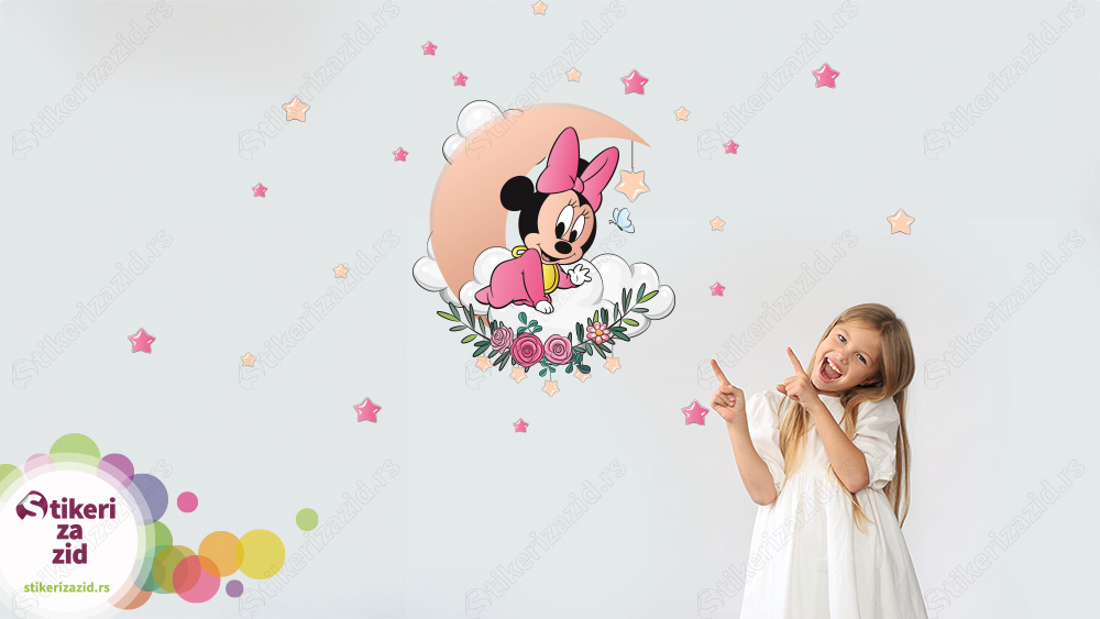 Mini Maus 1 - Stikeri za zid-Najlepše i najbolje nalepnice