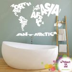 Mapa Sveta kontinenti - Slika 3