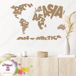 Mapa Sveta kontinenti - Slika 4