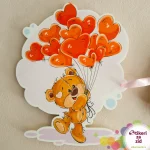 Mede i baloni devojčice - Slika 2